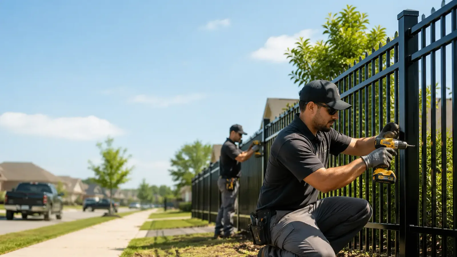 Metal Fence Installation in Andale, KS